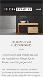 Mobile Screenshot of fliesenparadies-lindau.de